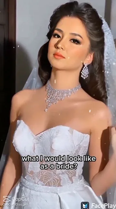 Me As A Bride CapCut Template